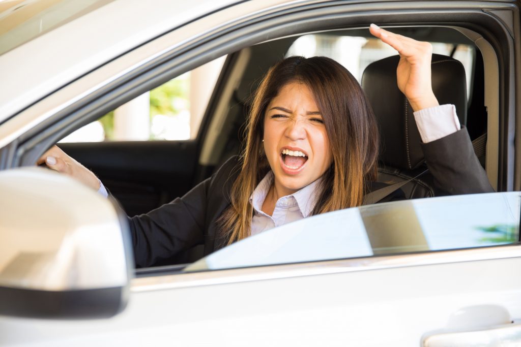 Road Rage Aggressive Driving Car accident injury lawsuit attorney