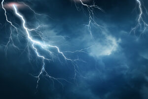 Lightning, thunder cloud dark cloudy sky