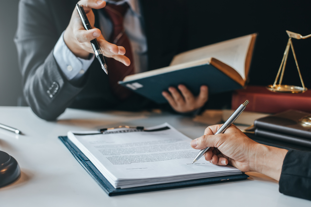 Sign the agreement The Concept of Legal Procedure and Litigation